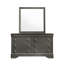 Miroir de style moderne en bois (seulement miroir)-967093751