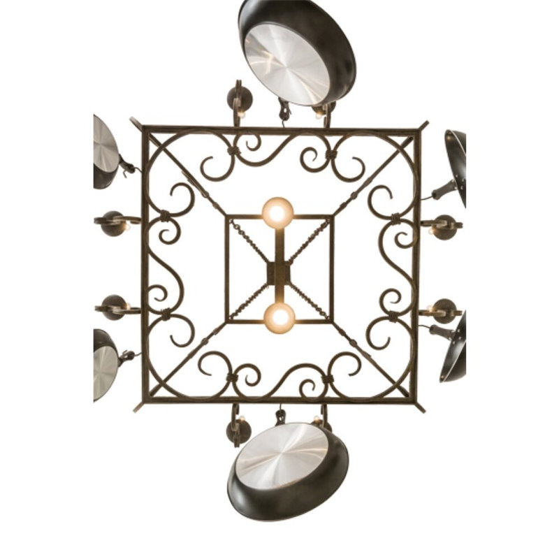 Caiden Steel Square Hanging Pot Rack