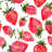 Strawberries by Carla Nichiata - Wrapped Canvas Print-1367805307