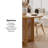 Round Solid Wood Dining Table with Rattan Pedestal-1808413168-1808413171