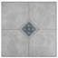 Basecore Calabrian 12 po X 12 po Carreau de sol auto-adhésif en vinyle 2 mm