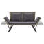 Banc de jardin en acier Eltje-324616186