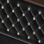 Structure de lit double capitonnée en velours-1642772329