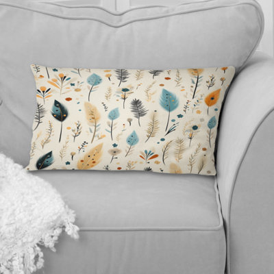 Floral Throw Pillow