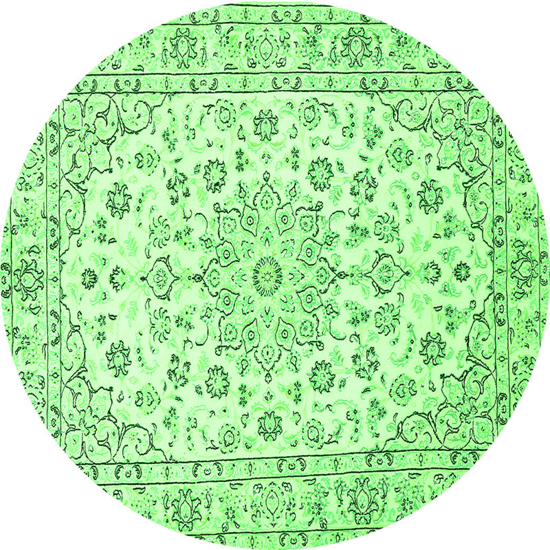 Mesics Performance Oriental Indoor Rug, Square 3' x 3'