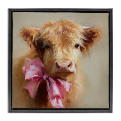Petit cadre flottant Little Highland, design par Tina LeCour