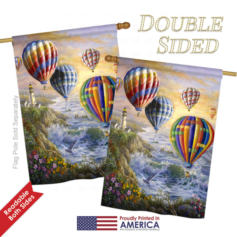 Double Sided Polyester Garden Flag, 40" H x 28" W