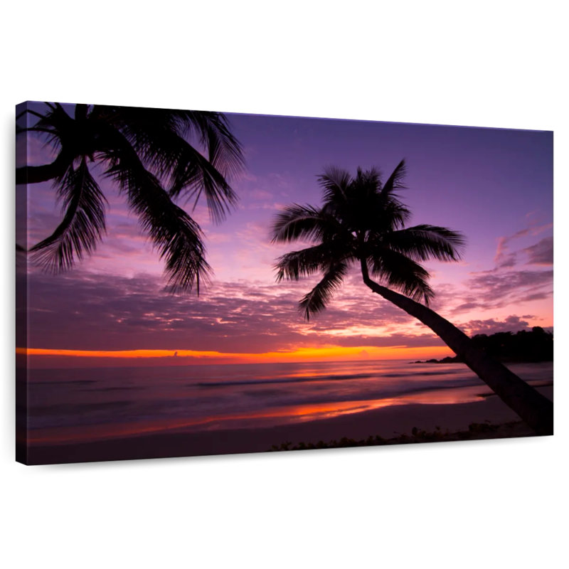 Harnek Palm Koh Samui Sunset, 8" H x 12" W