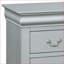 Table de chevet 2 tiroirs Platinum Classic