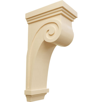 Corbeau à volutes l 5 1/2 po x P 8 1/4 po x H 16 po (paquet de 6)