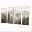 «Timber and Peaks Mountain implicity in Winter III» - et décoration murale montagnes - Art mural traditionnel-225130568-225130572