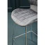 Foosland Upholstered Bar Stool with Stainless Steel Frame-340827985-340827999