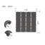 Carreaux de terrasse en plastique emboîtables-114611863