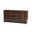 Buffet 59,1 "Mid-Century moderne avec coins arrondis