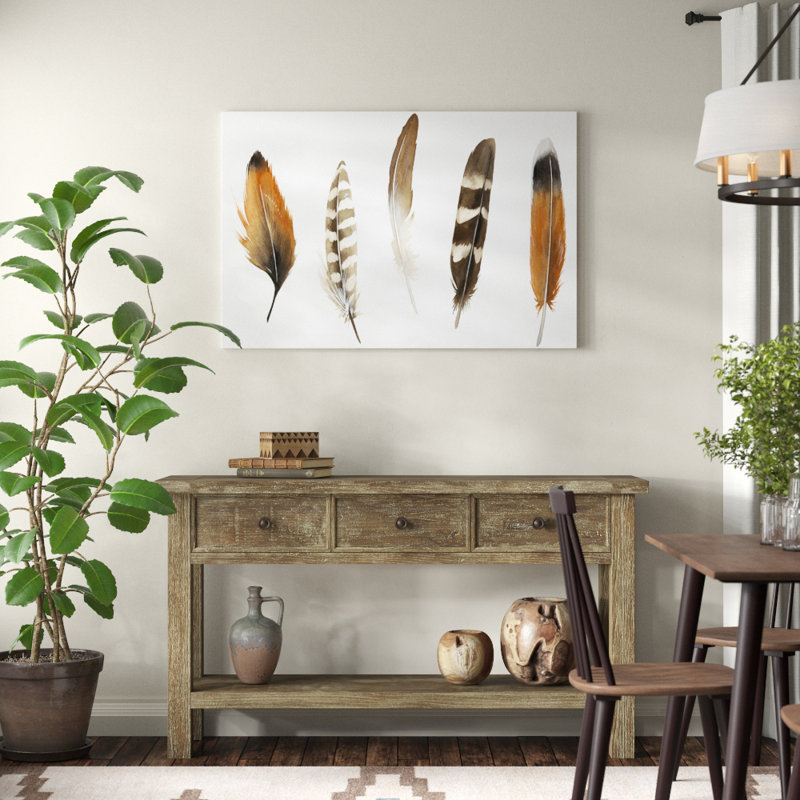 « red rock plumes i », peinture sur toile, H 32 po x l 48 po