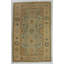 Tapis Oushak turc anatolien rétro fait à la main One-of-a-Kind 6 pi 6 po x 10 pi 1 po