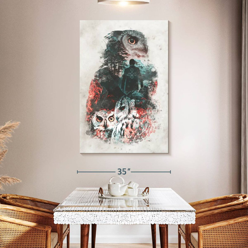 Brampt Not What They Seem, 51" H x 34" W