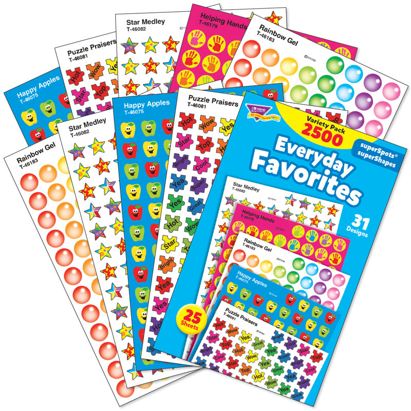 Autocollant «Everyday Favourites»
