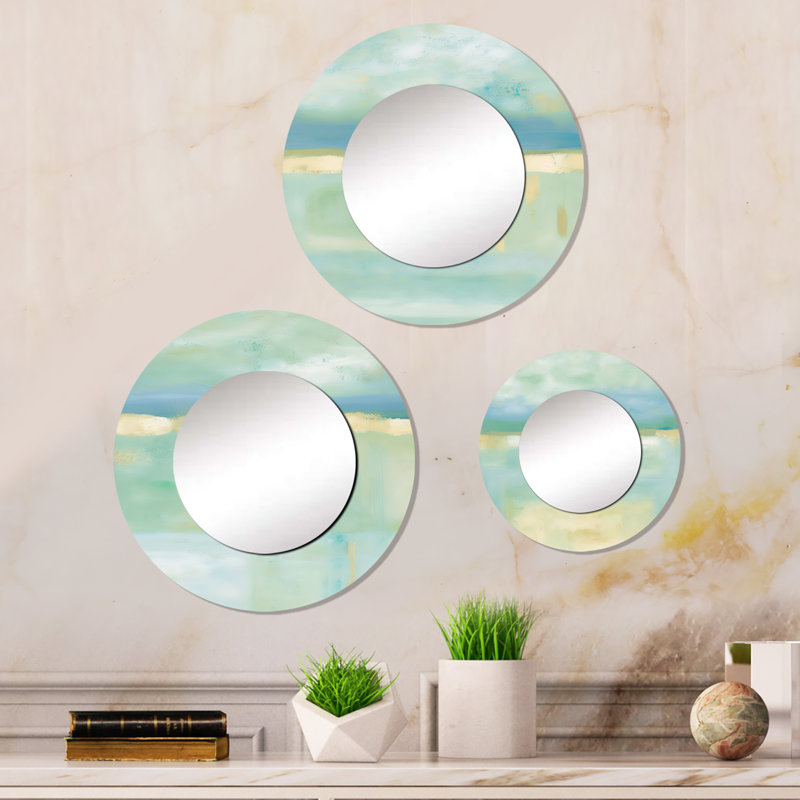 Lemeiux Metal Round Mirror