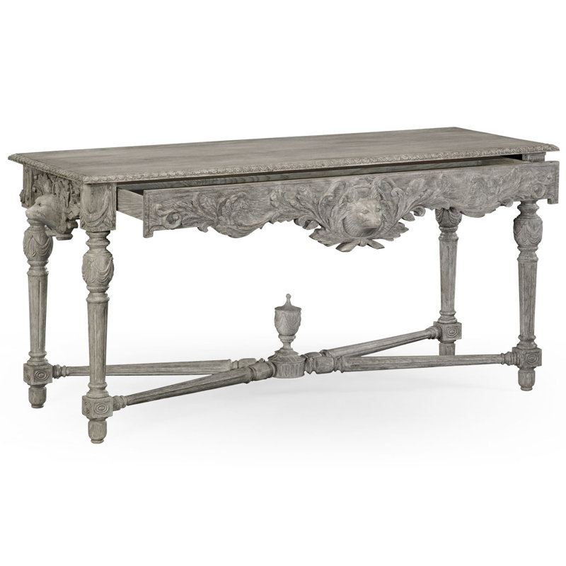 William Yeoward 63.5'' W Console Table, Grayed Oak