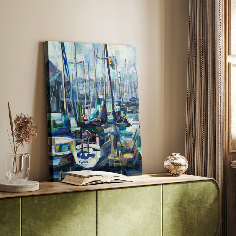Edmonds Marina - galerie Cavas sur mesure, H 36 po x l 24 po
