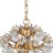Danyetta 3-Light Glam Chandelier with Crystal Accent