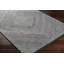 Tapis rectangulaire gris en laine touffeté à la main Lumpkin-726540403