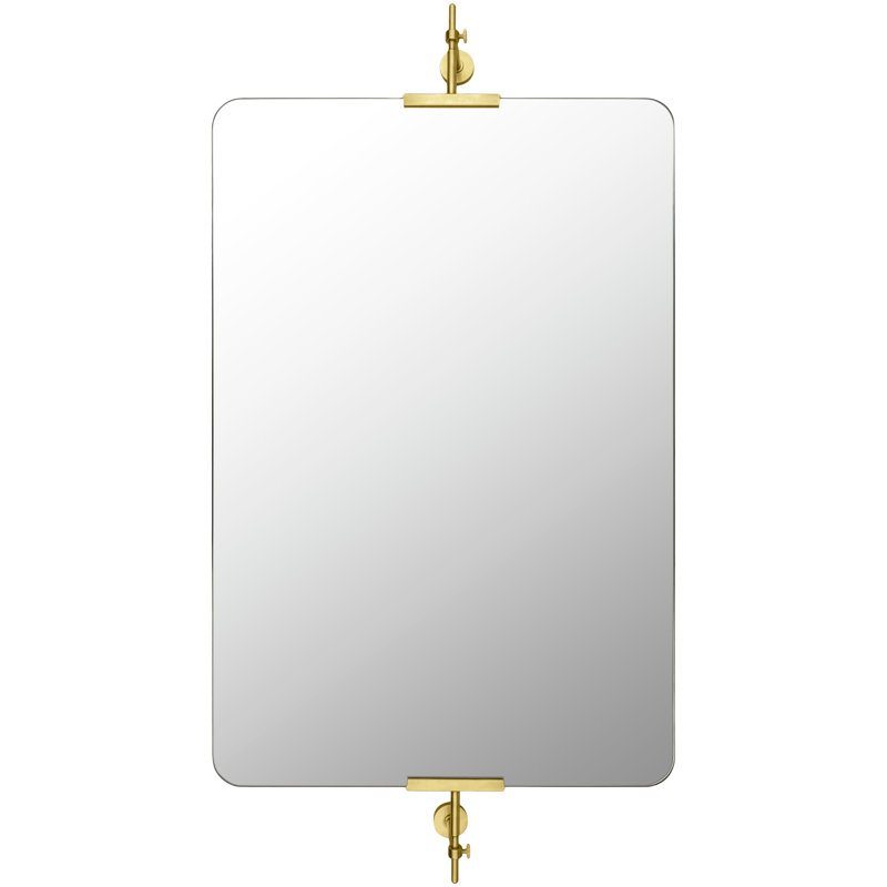 Miroir Guava, 46 po x 24 po, Doré