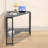 Humza Iron Computer Desk with Built-In Electrical Outlet-1274228509