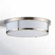 Briella 2 Light Acrylic Flush Mount