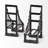 Industrial Metal Non-Skid Bookends