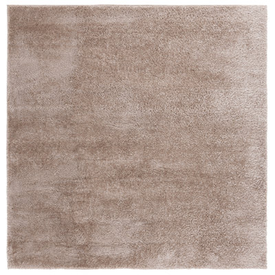Lachara Penelope Shag Performance Solid Color Rug