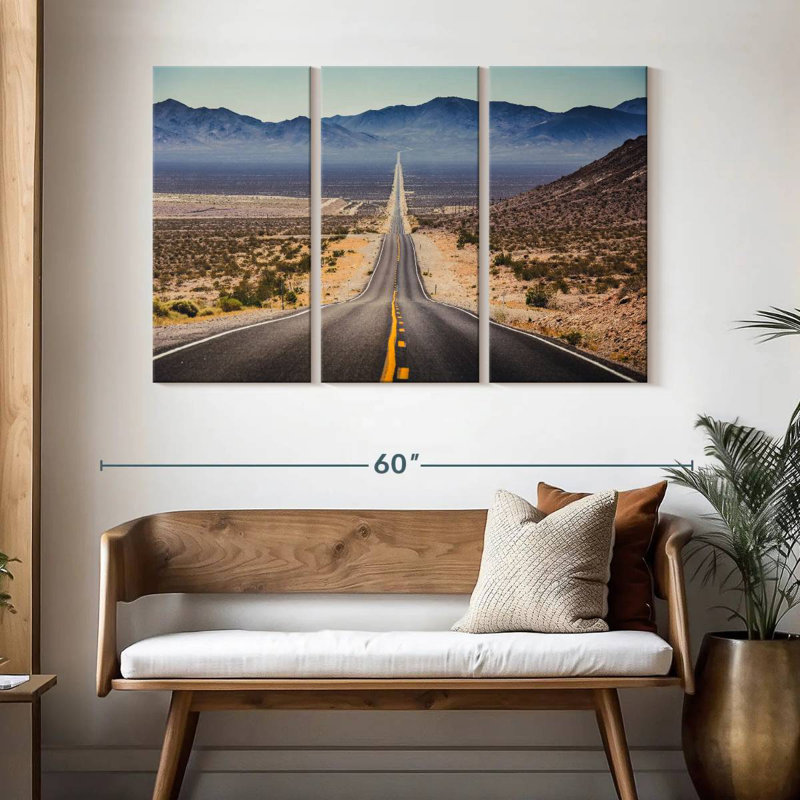 Mehar Death Valley Open Road, 32" H x 50" W