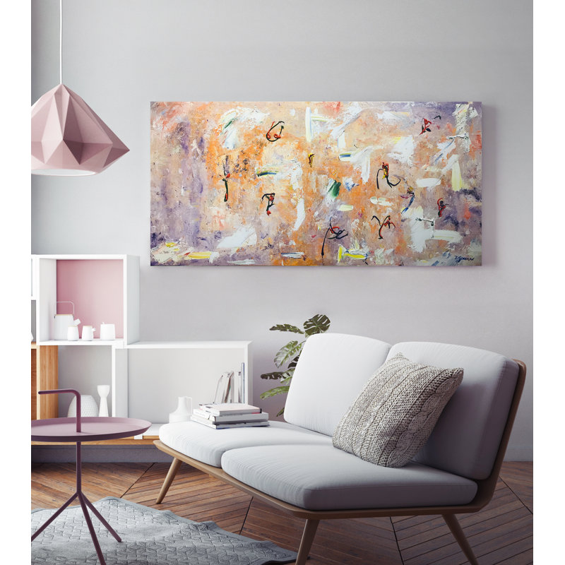 Angels Painting by Irina Gorbman, 24" H x 36" W