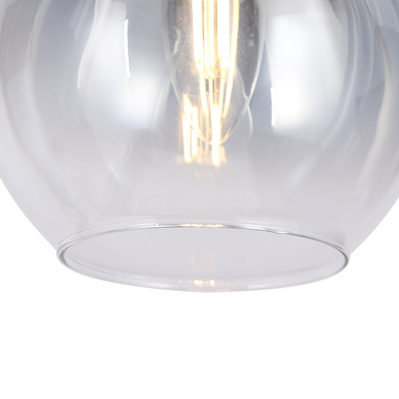 Luminaire suspendu en verre 1 lumière Goetz