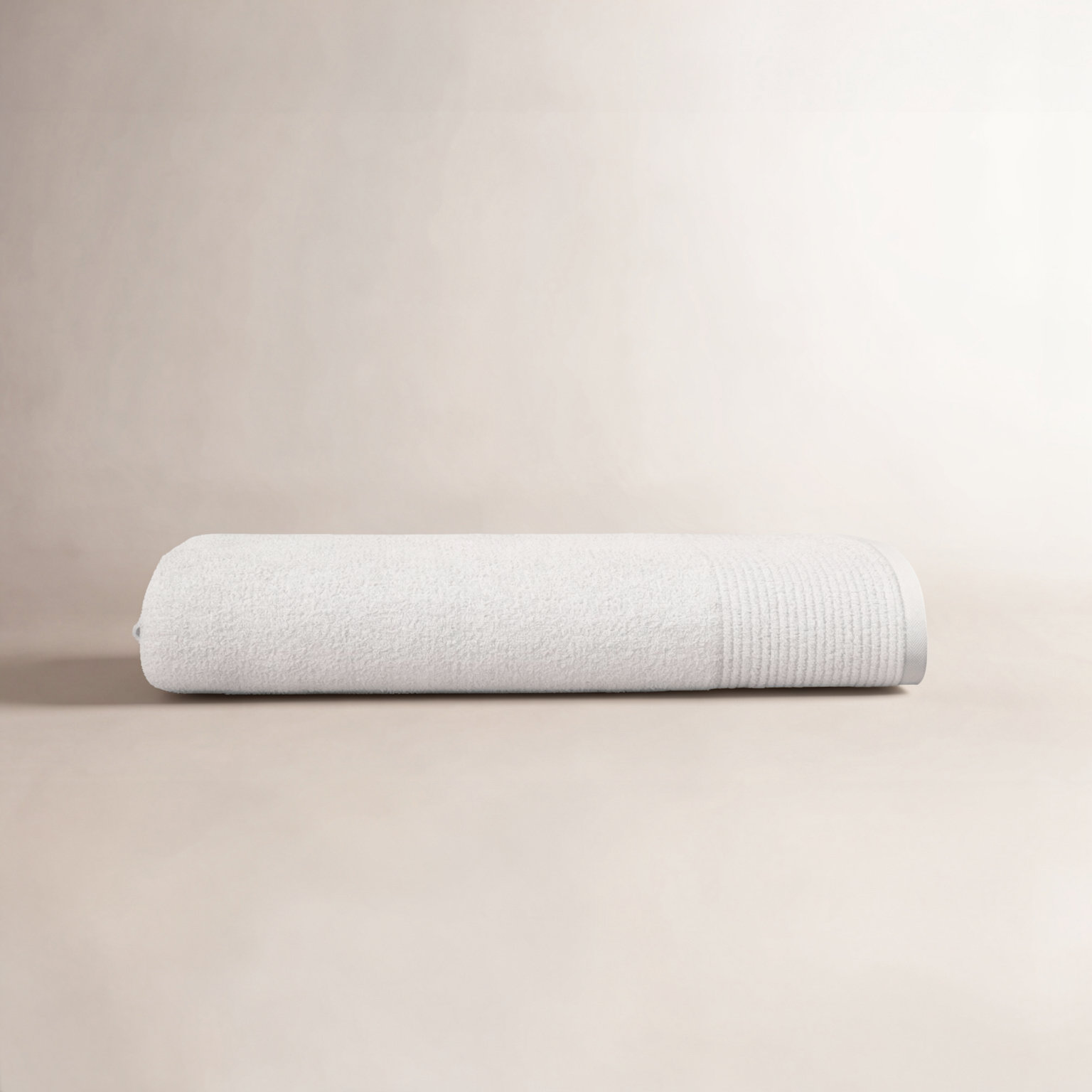 Maven Plush Hand Towel, White