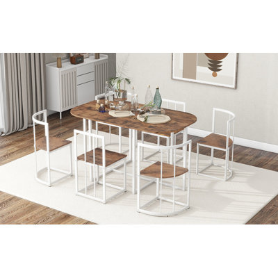 Ensemble de table de salle à manger 7 pièces Modern
