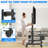 Aeran Rolling TV Stand with Power Outlet for 32-70 Inch TVs