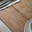 Fiskdale Acacia Rectangular Wood Top Dining Table with Wood Base