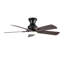 Hot sales Ventilateurs de plafond avec lumières, ventilateur de plafond à profil bas de 42 pouces avec lumière et télécommande, montage encastré, réversible, 3CCT, intensité variable, ventilateur de plafond silencieux pour la chambre à coucher, utilisation intérieure / extérieure