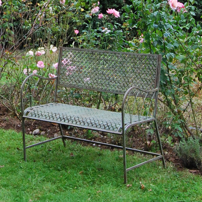 Leber Powder Coated Steel Bench