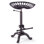 Adalia Swivel Adjustable Height Bar Stool