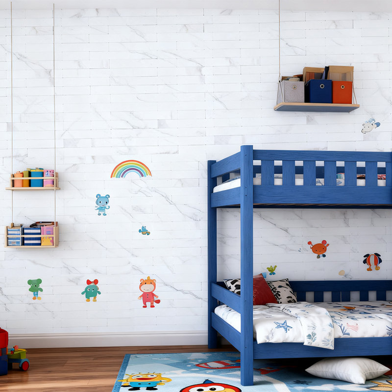 No Subject Wall Decals, White