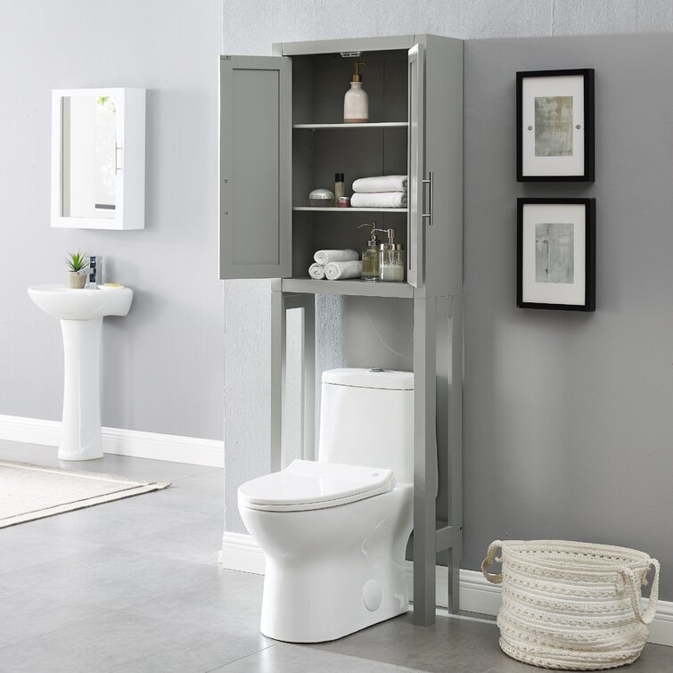 Three Posts™ Pinecrest Freestanding Over-the-Toilet Storage