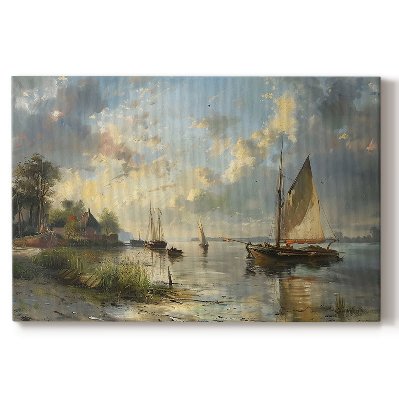 Nautical Series-CLXXVII - Cavas enveloppés de galerie, 18 x 27