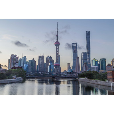 " Shanghai Skyline Panorama "