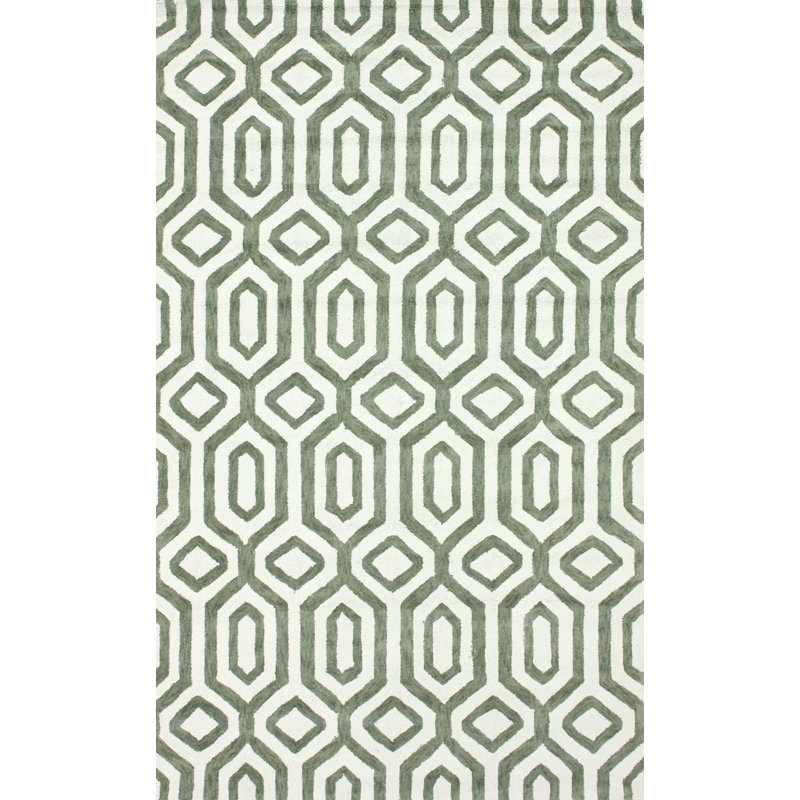Grussing Geometric Indoor Rug, 7'6" x 9'6"