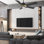 52''  5 - Blade LED Smart Standard Ceiling Fan with Remote Control and Light Kit Included.