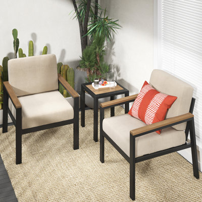 Asly 2-seater Chat Set