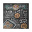 Chocolate Chip Cookies Recipe - Print on Canvas-619815594-619815593